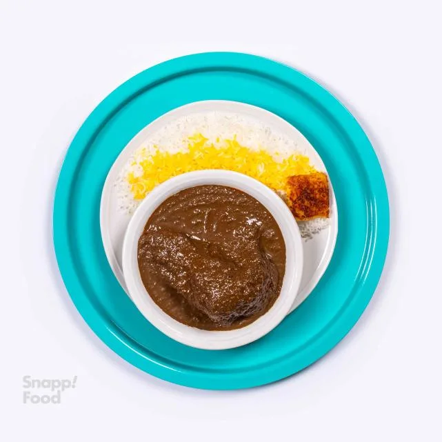 چلو خورشت فسنجان ملس (ران)
