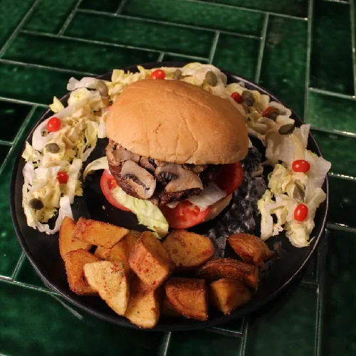 ماشروم برگر
