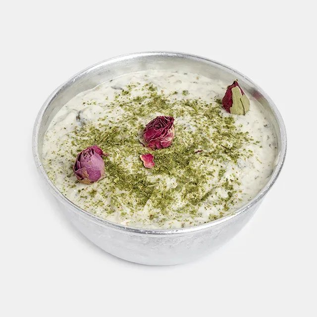 ماست بورانی اسفناج