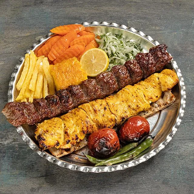 خوراک کباب وزیری