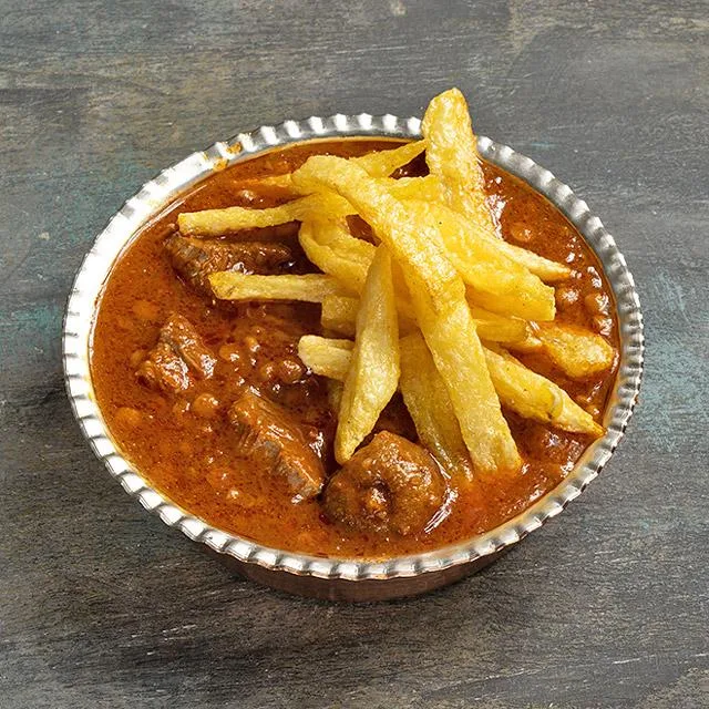 خورشت قیمه سیب زمینی