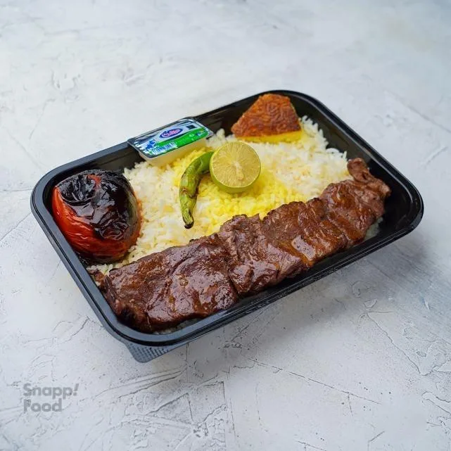 چلو کباب برگ