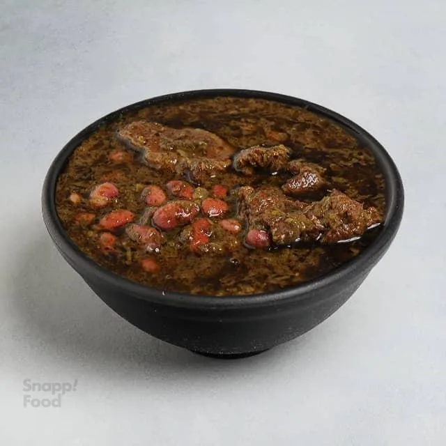 خورشت  خالی قورمه سبزی خورشت  خالی قورمه سبزی