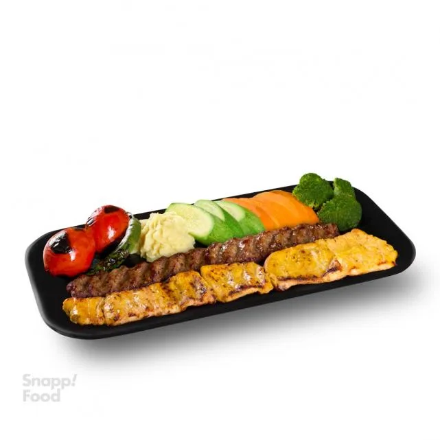 کباب وزیری خوراک ( بدون برنج ) کباب وزیری خوراک ( بدون برنج )