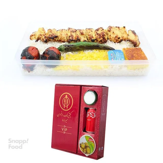 پک ویژه چلو جوجه کباب ران مخصوص