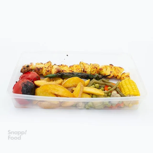 خوراک جوجه کباب ران مخصوص  یک سیخ