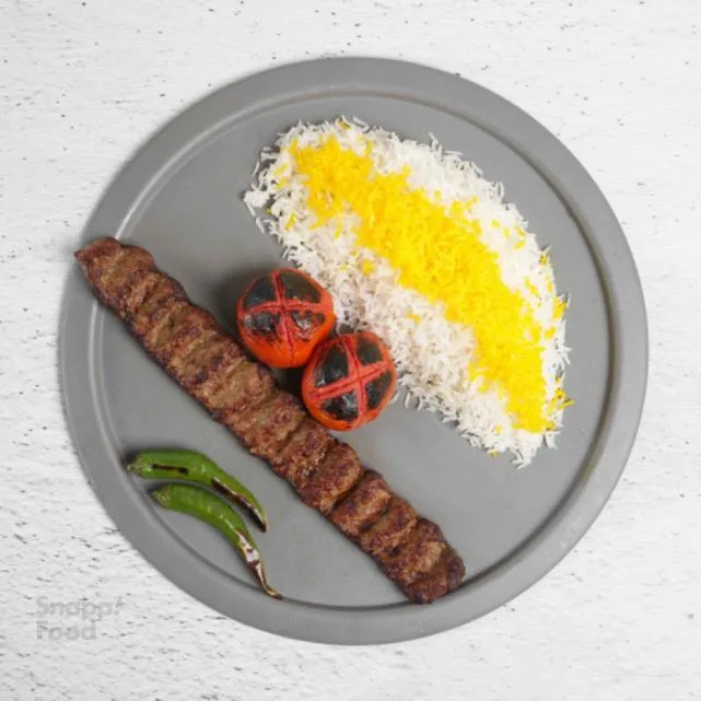 چلوکباب کوبیده اکو چلوکباب کوبیده اکو