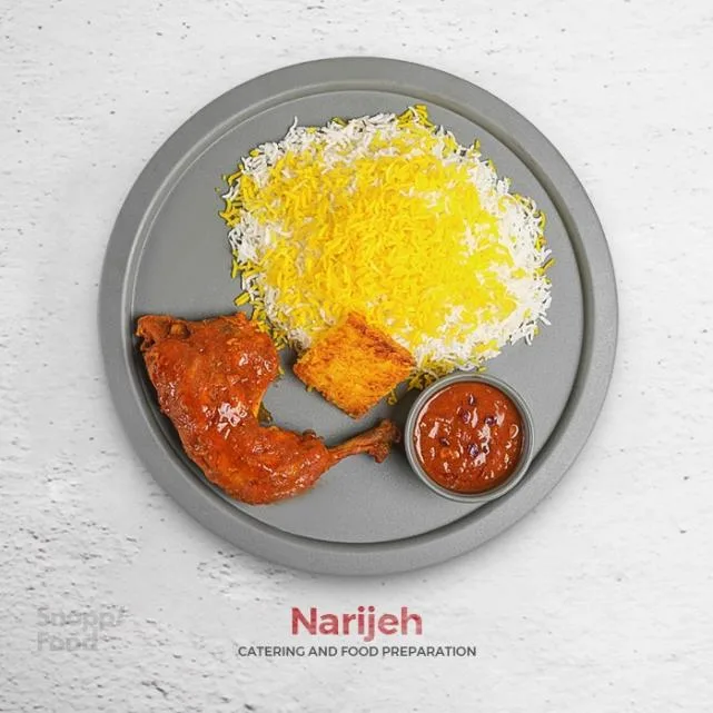 چلو ران مرغ