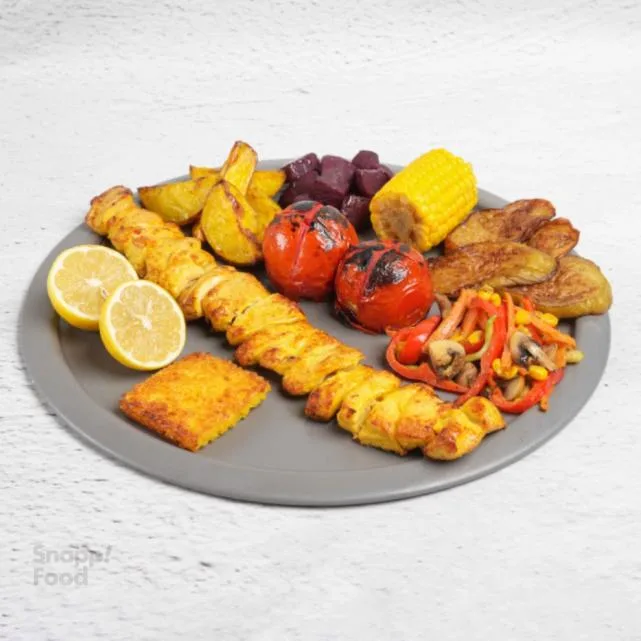 خوراک جوجه کباب سینه ویژه
