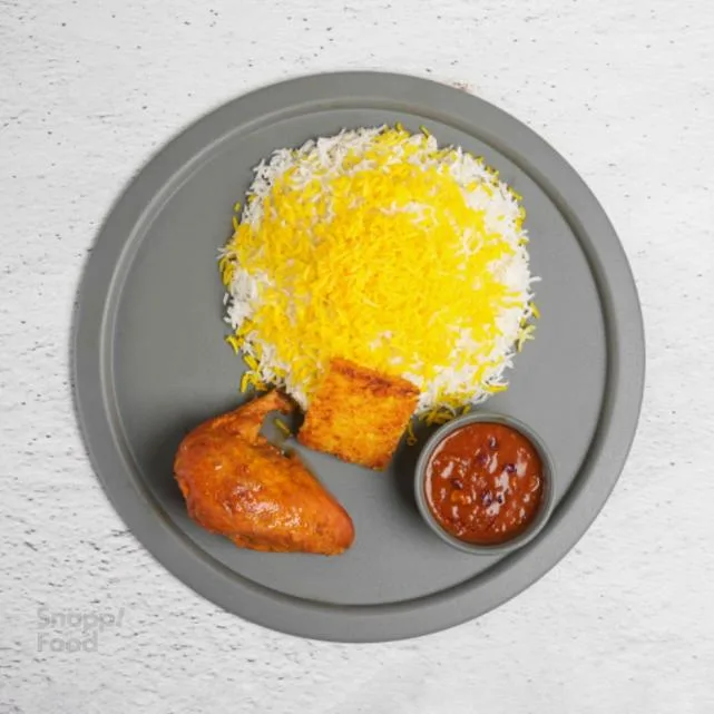 چلو سینه مرغ