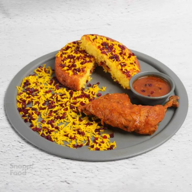 ته چین اکو با ران مرغ ویژه