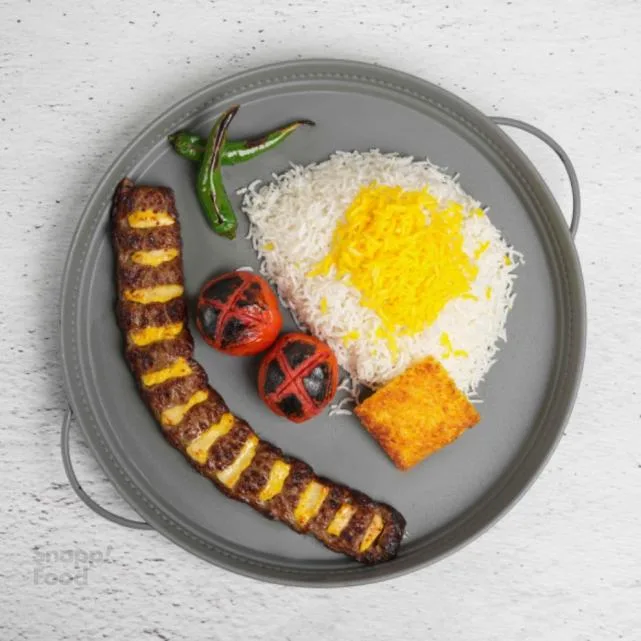چلوکباب لقمه نگینی ویژه