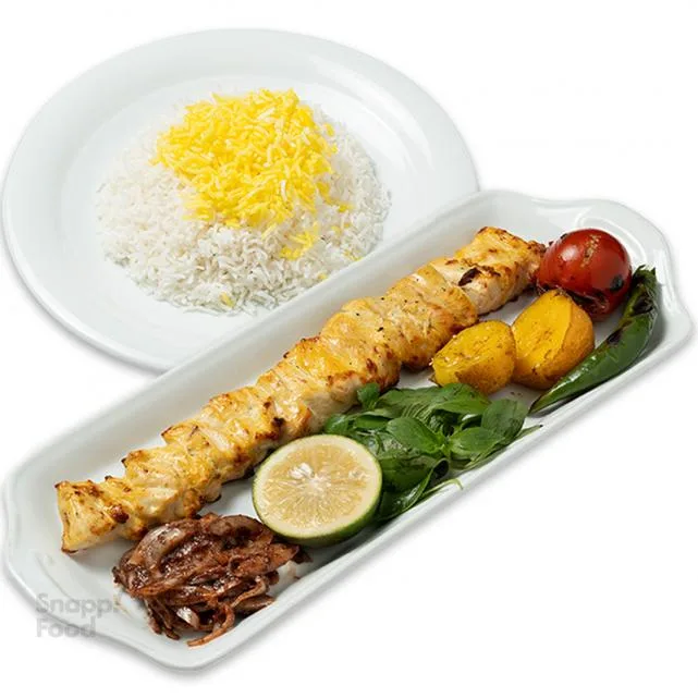 چلو جوجه کباب سینه