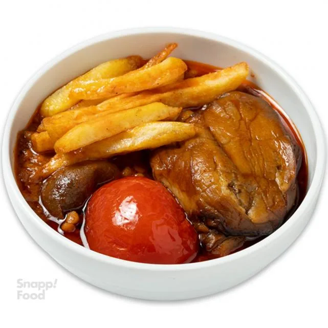خورشت قیمه بادمجان اضافه