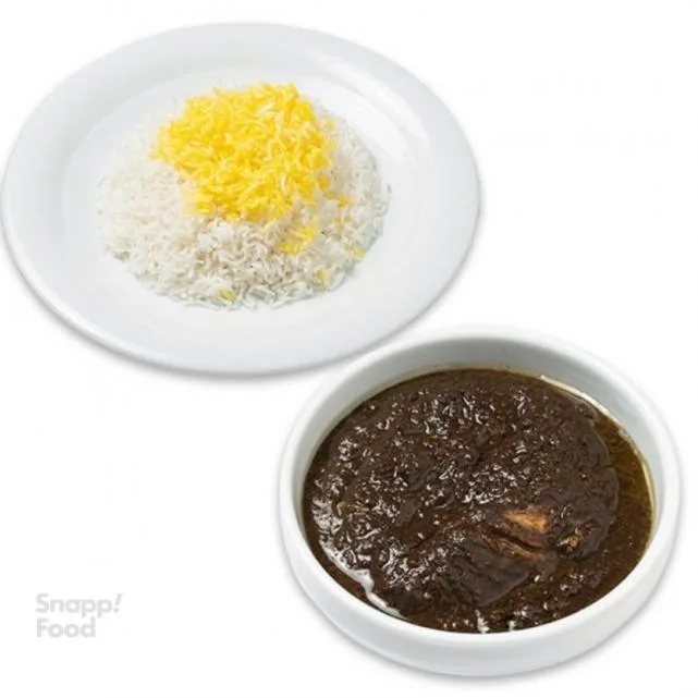 چلو خورشت فسنجان