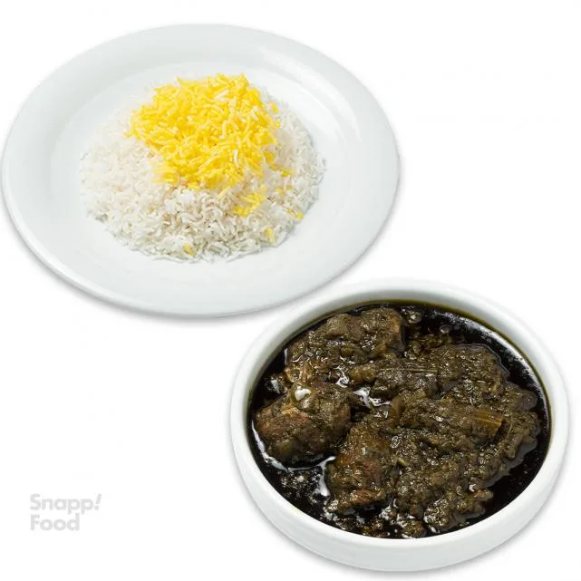 چلوخورشت کرفس