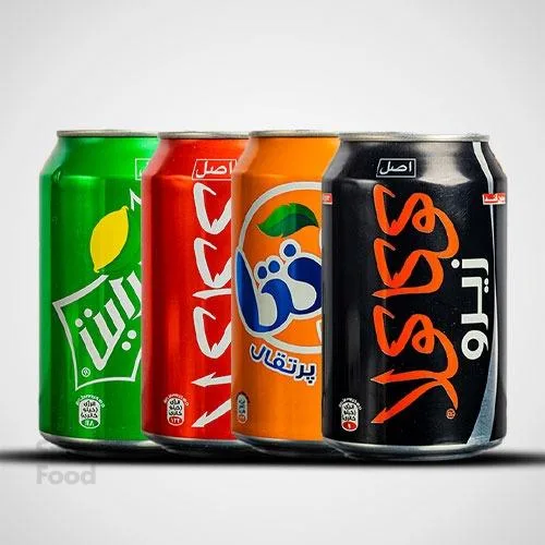 نوشابه قوطی فانتا پرتقالی