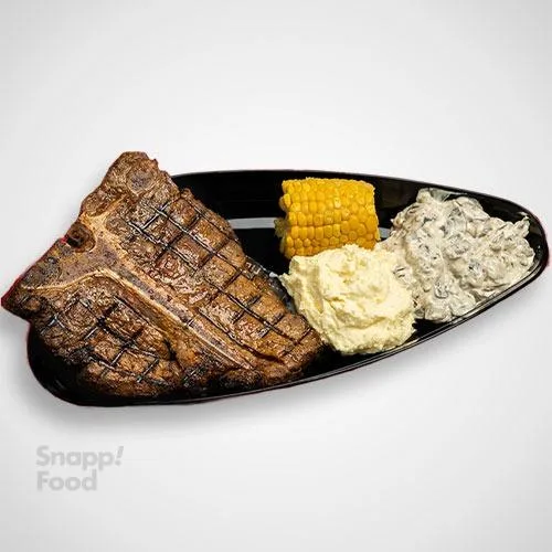 تی‌بُن استیک Medium rare