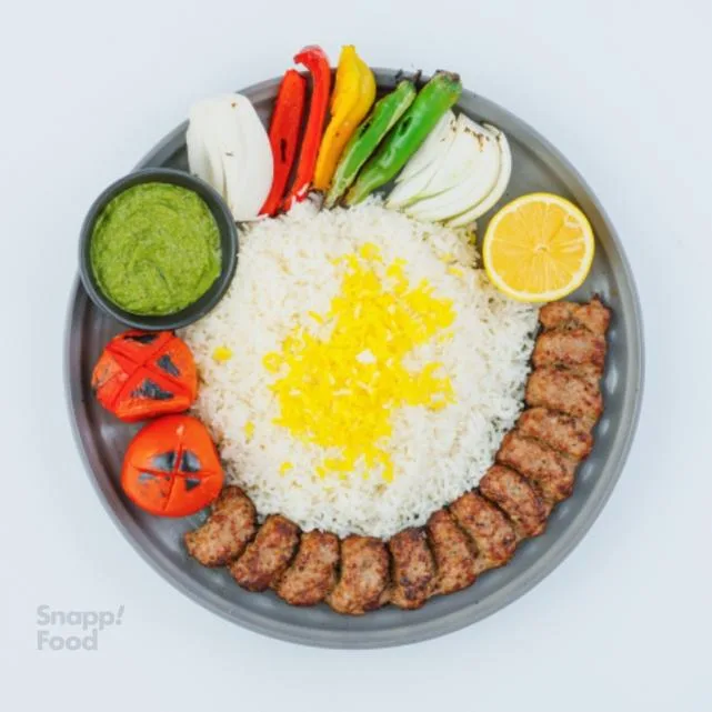 چلو کباب کوبیده اکسپرس