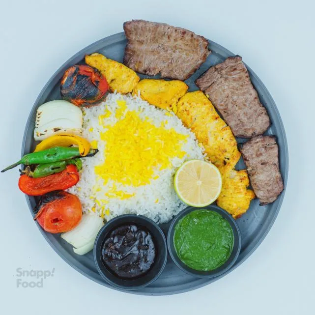 چلوکباب بختیاری چلوکباب بختیاری