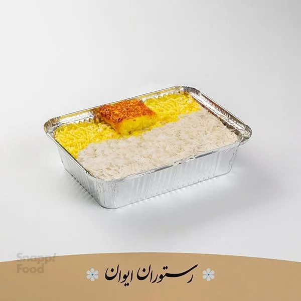 چلو ساده برنج ایرانی