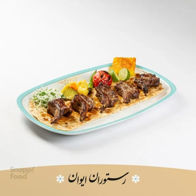 خوراک کباب شیشلیک شاندیز اصل