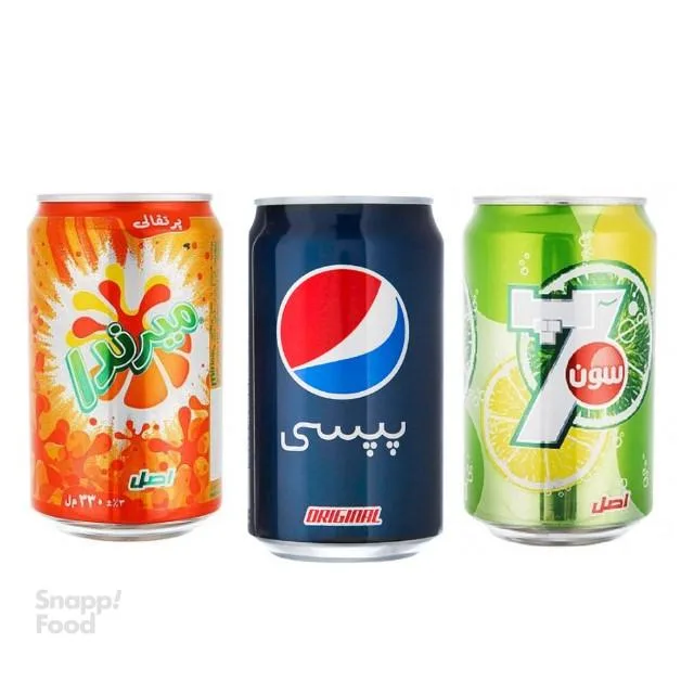 نوشابه قوطی پپسی