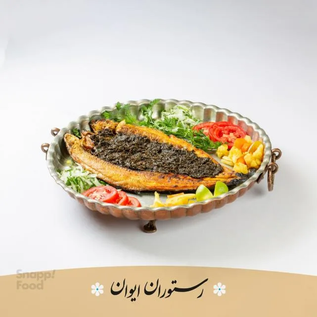 خوراک ماهی قزل آلا کبابی