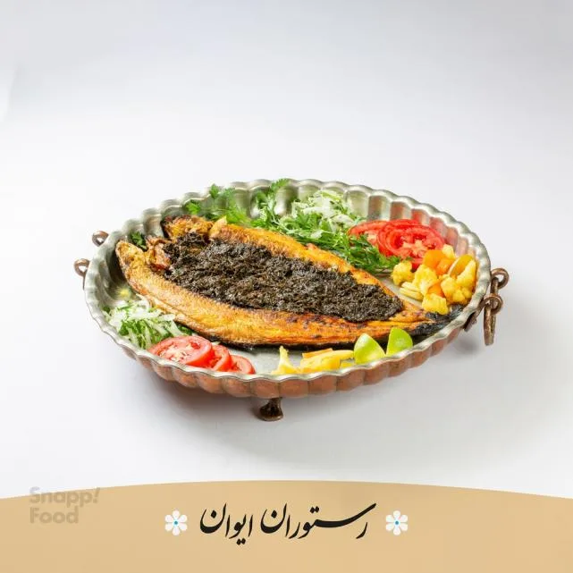 خوراک ماهی قزل آلا کبابی