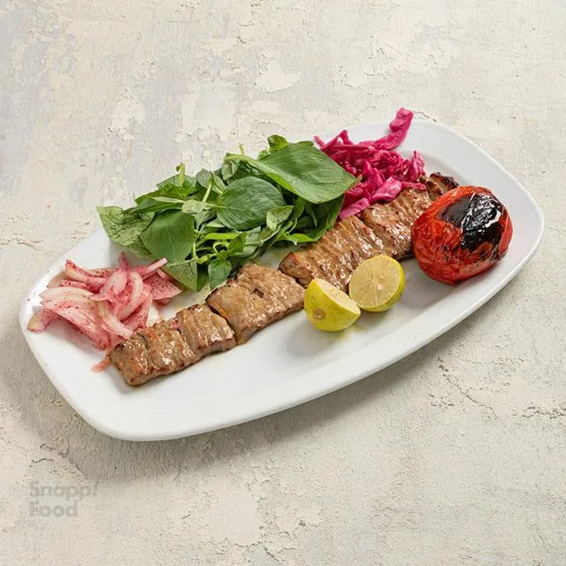 خوراک کباب برگ مخصوص راسته گوسفندی