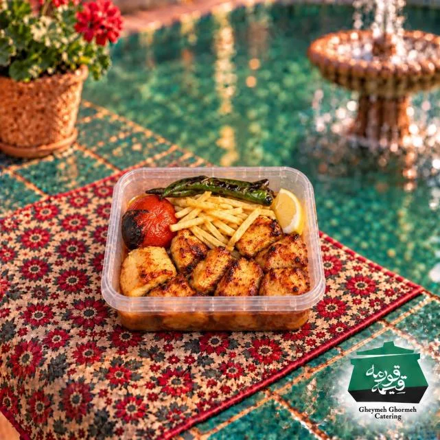 خوراک جوجه کباب