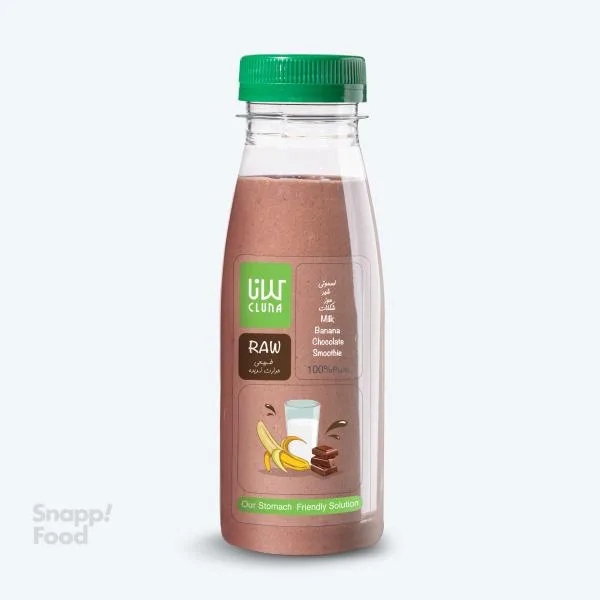 اسموتی شیر، موز و شکلات