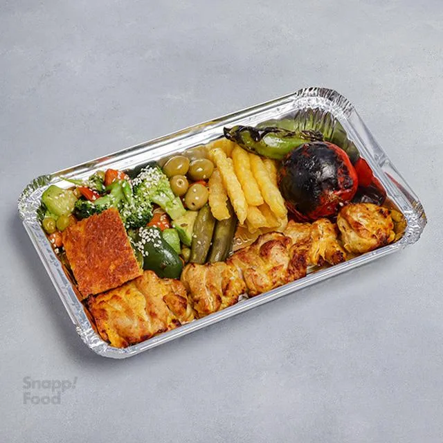 خوراک جوجه کباب ران خوراک جوجه کباب ران