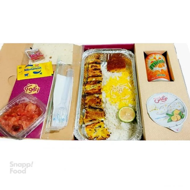 چلو ماهی کبابی ممتاز چلو ماهی کبابی ممتاز