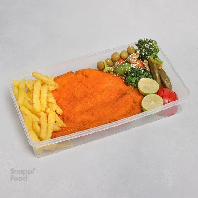 خوراک شنیسل خوراک شنیسل