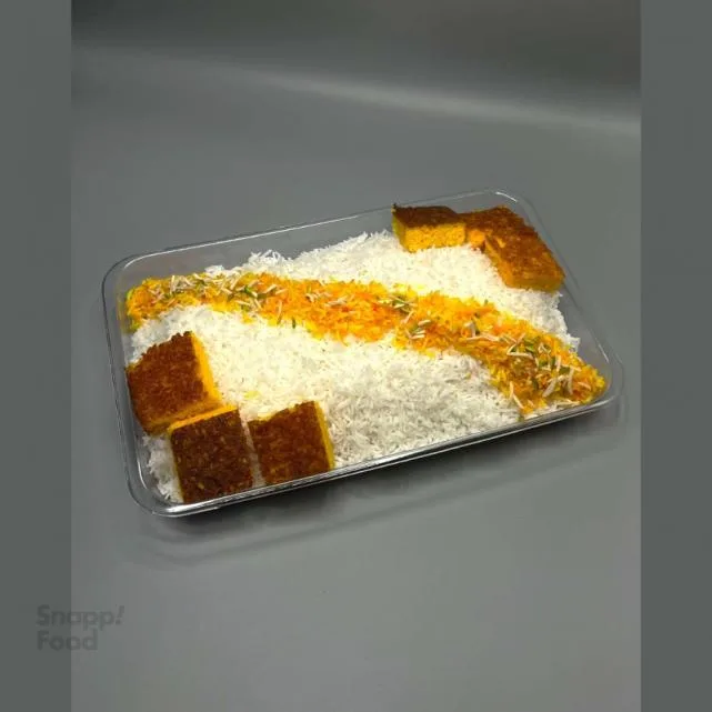 دیس برنج ساده 6 نفره