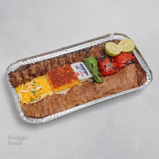 چلو کباب سلطانی چلو کباب سلطانی