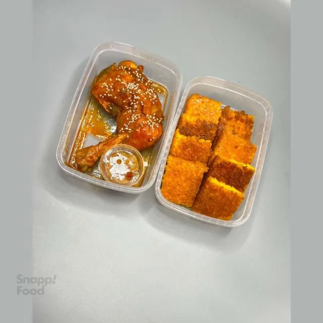 ته چین ران مرغ