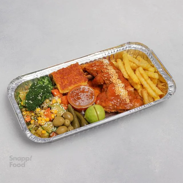 خوراک ران مرغ خوراک ران مرغ