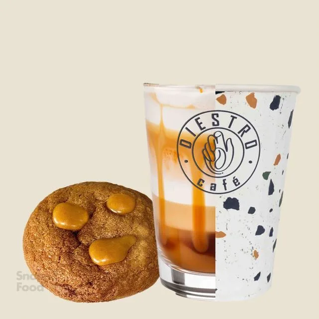 پک لاته و کوکی کارامل