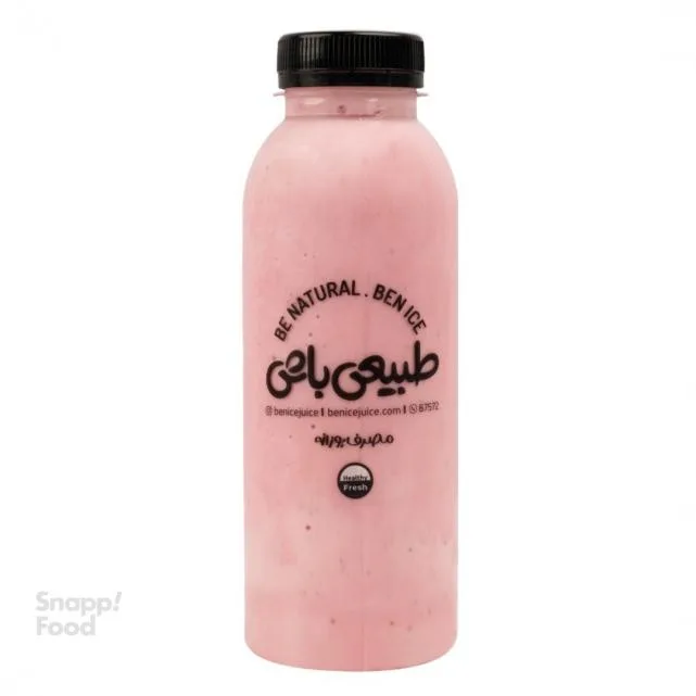میلک شیک توت فرنگی