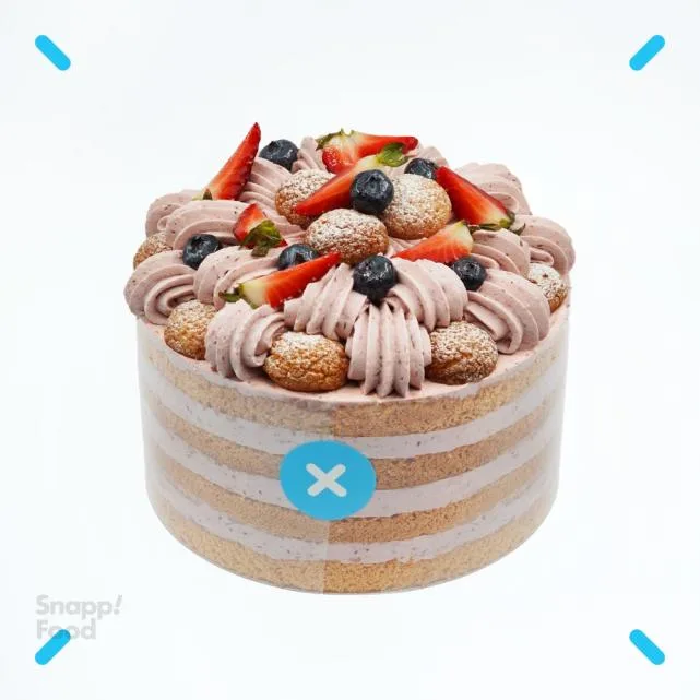 کیک لیدی بری بزرگ 1800 گرم