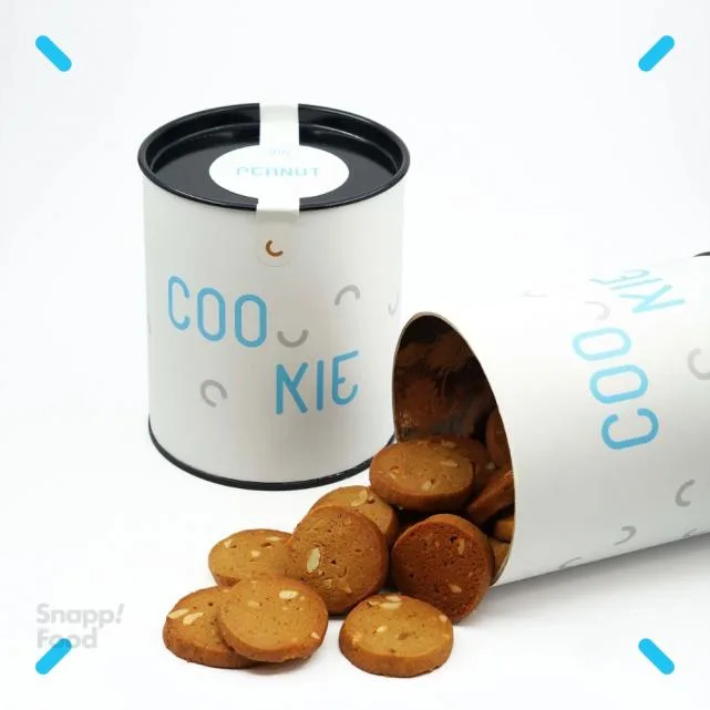 کوکی بادام زمینی 300 گرم ( قوطی )