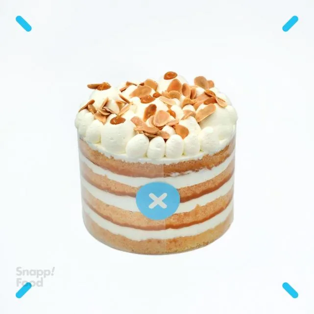 کیک پرک بادام و کارامل متوسط 900 گرم