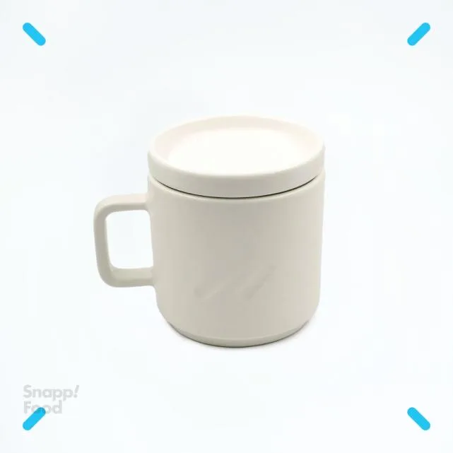 ماگ سرامیکی دست‌ساز سفید