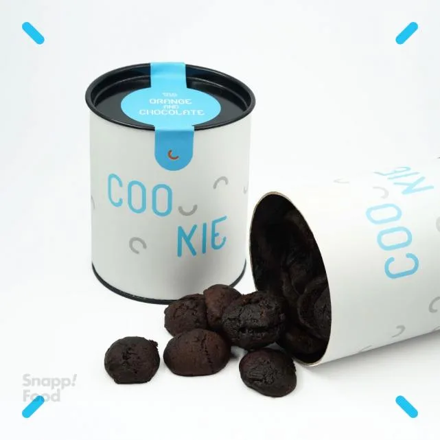 کوکی براونی شکلات پرتقال 250 گرم (قوطی)