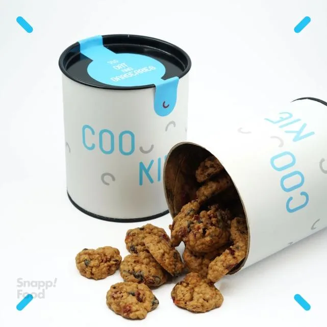 کوکی جو و زرشک 250 گرم ( قوطی )