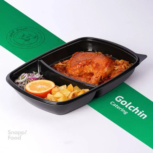 خوراک ران مرغ سس پز