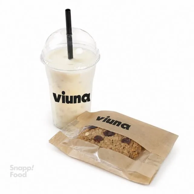 نوشیدنی سرد پرو ( گرین ولوت ) و کوکی رژیمی