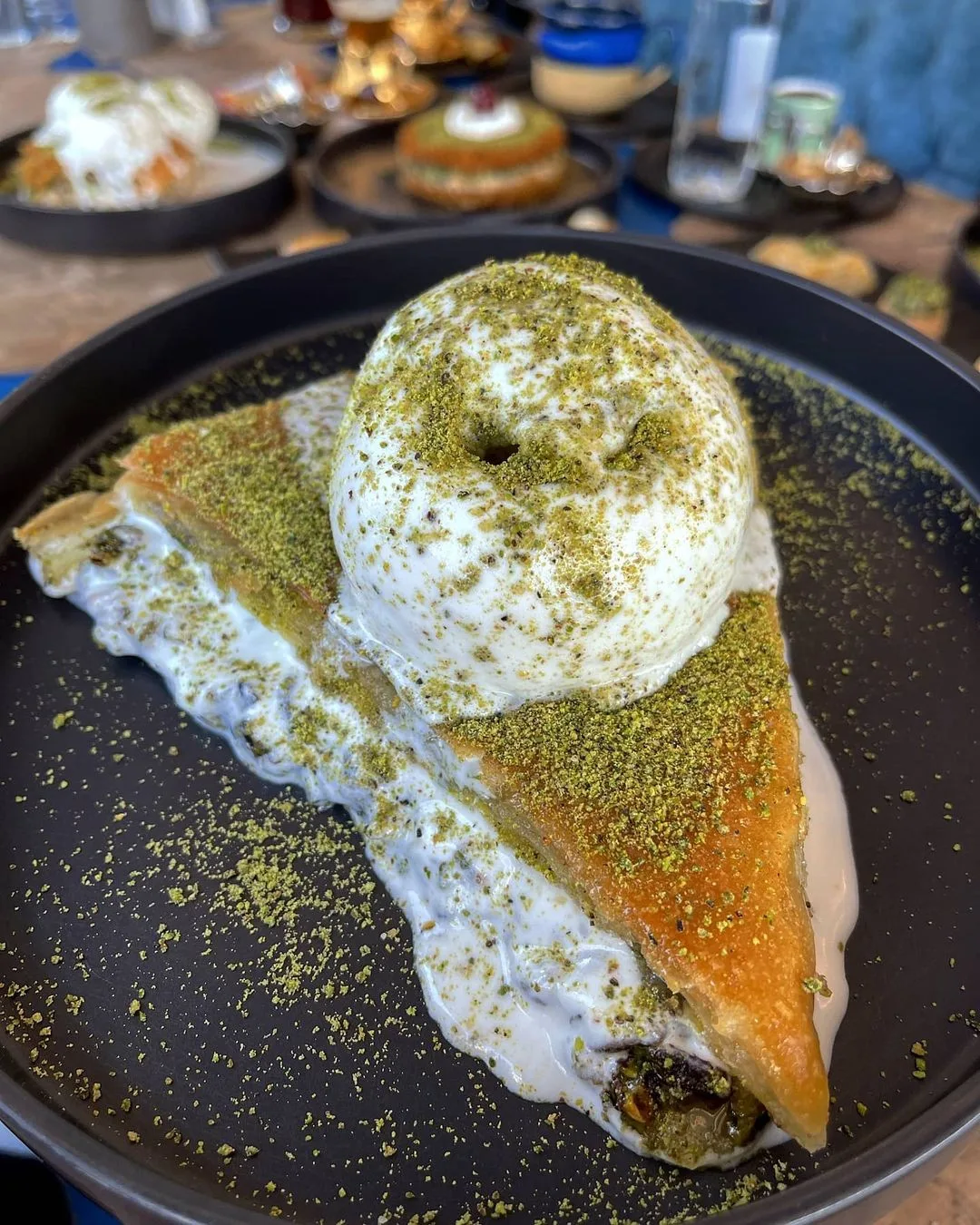 باقلوا با بستنی | Stanbulian baklava with ice cream